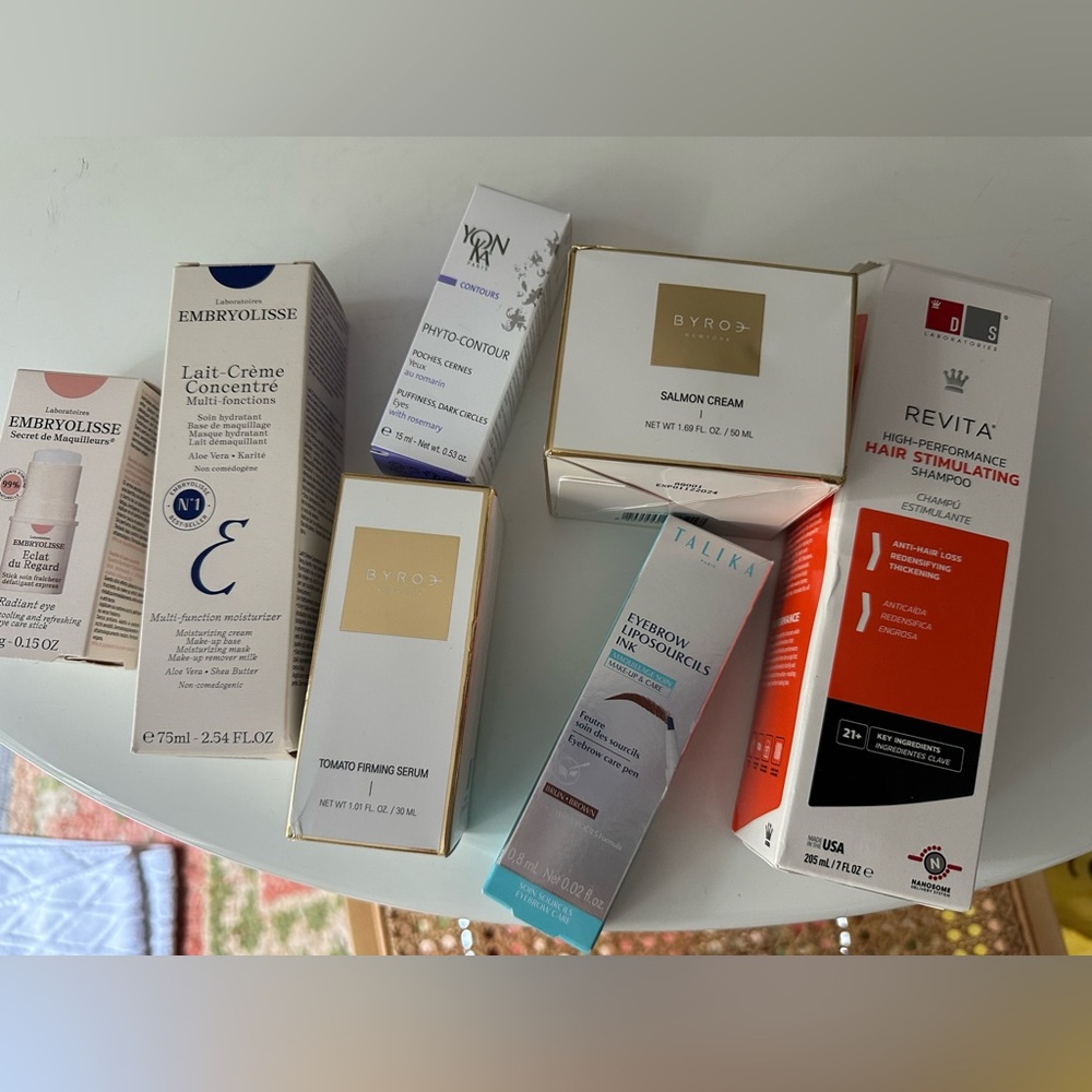 Skincare lot! Cannes swag bag